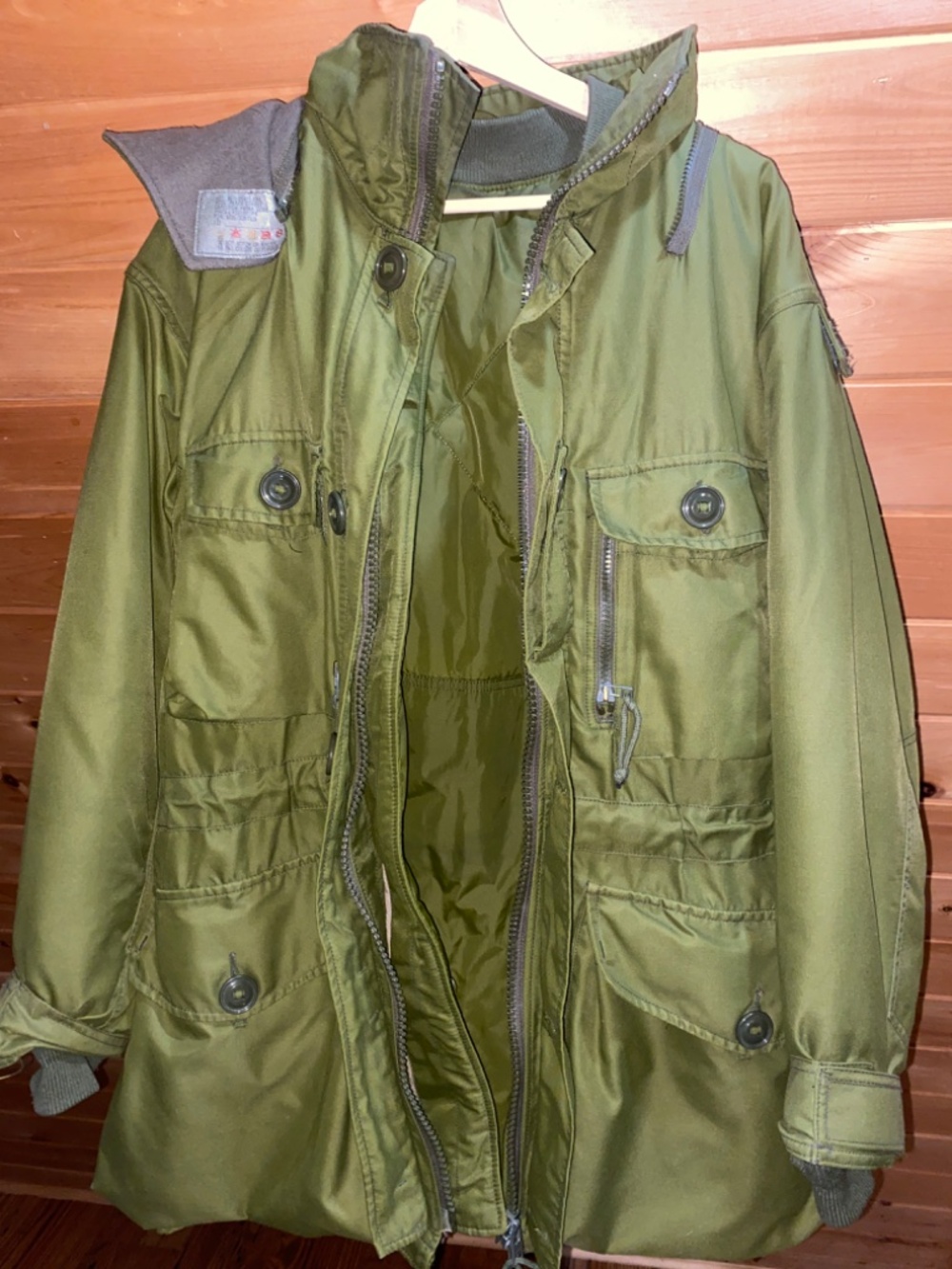 Canadian Forces Army Gore-Tex IECS Combat Parka 70/36 (Fits like a Large) - Picture 4 of 9
